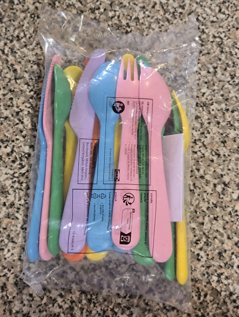 IKEA bright assorted